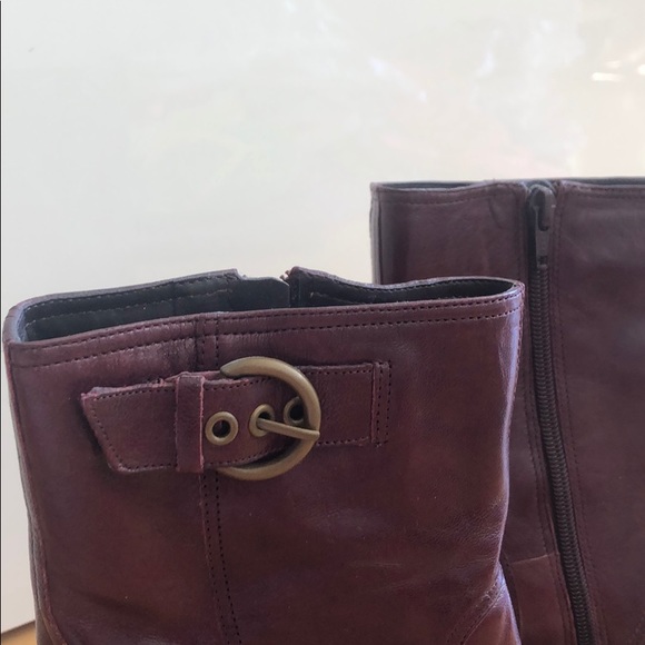 Nine West Wine-Colored Boots - Picture 3 of 6